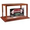 Flash Sale ⭐ Brown Football Display Case With Mirrored Back by Studio Décor® by Studio Decor 👏
