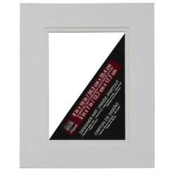 Outlet ❤️ 8" x 10" Double Mat By Studio Décor®, 5" x 7" Opening by Studio Decor 🔔 -Studio Decor shop 10083921