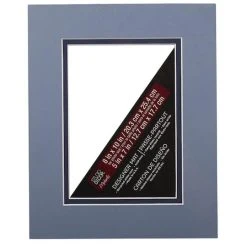 Outlet ❤️ 8" x 10" Double Mat By Studio Décor®, 5" x 7" Opening by Studio Decor 🔔 -Studio Decor shop 10083925