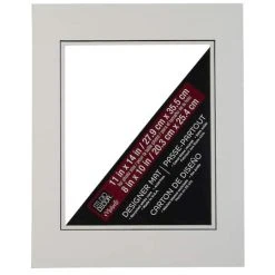 Best Pirce ❤️ 11" x 14" Black Core Double Mat By Studio Décor®, 8" x 10" Opening by Studio Decor ⭐ -Studio Decor shop 10084191