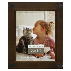 Top 10 🔔 12 Pack: Dark Pine with Corner Accents 8" x 10" Frame, Expressions™ by Studio Décor® by Studio Decor 😍