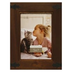 Best deal ⭐ 12 Pack: Dark Pine 5" x 7" Frame with Corner Accents, Expressions™ by Studio Décor® by Studio Decor ⌛
