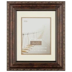 Budget ✔️ 6 Pack: Bronze Ornate 8" x 10" Frame with Mat, Home Collection by Studio Décor® by Studio Decor ⌛