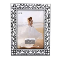 Hot Sale ✔️ Pewter Hearts Jeweled Frame, Expressions™ by Studio Décor® by Studio Decor 🛒 -Studio Decor shop 10114020 1 1