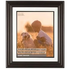 New 🛒 4 Pack: Bronze Scoop Frame With Mat, Home Collection by Studio Décor® by Studio Decor ✨