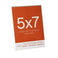 Brand new 💯 Acrylic Basics Vertical Bent Frame By Studio Décor® by Studio Decor 😍 -Studio Decor shop 10118208 2 u