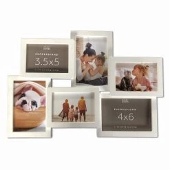 Hot Sale 😉 12 Pack: 6 Opening White Collage Frame, Expressions™ by Studio Décor® by Studio Decor 🎉