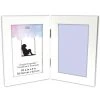 Best deal 👏 12 Pack: 2 Opening White 4" x 6" Hinged Frame, Simply Essentials™ by Studio Décor® by Studio Decor 🛒