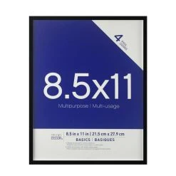 Promo ❤️ 4 Pack Multipurpose 8.5" x 11" Wall Frames, Basics by Studio Décor® by Studio Decor ✔️ -Studio Decor shop 10143299 2