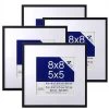 New 😀 Basics Multipurpose Wall Frames By Studio Décor® 4-Pack, 5" x 5" by Studio Decor ⌛