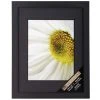 Wholesale ✔️ Black Gallery Wall Frame with Black Double Mat by Studio Décor® by Studio Decor 😀