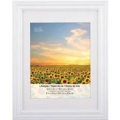 Best Sale 🔔 4 Packs: 3 ct. (12 total) White 8" x 10" Frame with Mat, Lifestyles by Studio Décor® by Studio Decor 👏