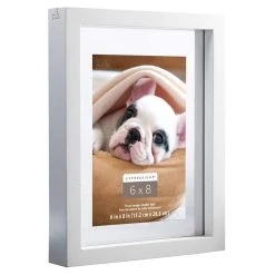 Budget ❤️ 12 Pack: White Float 6" x 8" Frame, Expressions™ by Studio Décor® by Studio Decor ✔️ -Studio Decor shop 10156614 2