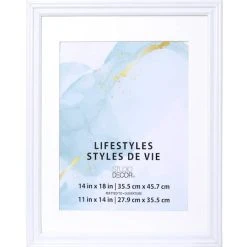 Budget 🧨 White Frame With Mat, Lifestyles™ by Studio Décor® by Studio Decor 🤩 -Studio Decor shop 10177048 1 1