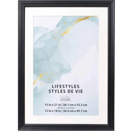 Cheapest βοΈ Black Frame With Mat, Lifestyles™ by Studio Décor® by Studio Decor π― 3 Cheapest βοΈ Black Frame With Mat, Lifestyles™ by Studio Décor® by Studio Decor π― - Image 3