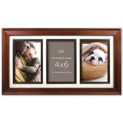 Hot Sale ✨ 12 Pack: 3 Opening Espresso 4" x 6" Collage Frame with Fillet Mat, Expressions™ by Studio Décor® by Studio Decor 😉