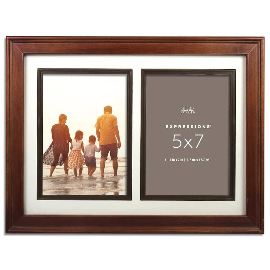 Best deal π₯° 12 Pack: Espresso 5" x 7", 2 Opening Collage Frame, Expressions™ by Studio Décor® by Studio Decor π 1 Best deal π₯° 12 Pack: Espresso 5" x 7", 2 Opening Collage Frame, Expressions™ by Studio Décor® by Studio Decor π