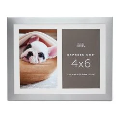 Cheapest ❤️ 12 Pack: 2 Opening Silver 4" x 6" Collage Frame, Expressions™ by Studio Décor® by Studio Decor 🎉
