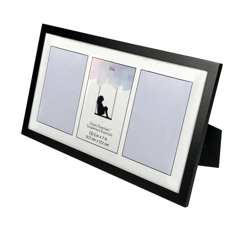Top 10 π 3 Opening Black Collage Frame with Mat, Simply Essentials™ by Studio Décor® by Studio Decor β 3 Top 10 π 3 Opening Black Collage Frame with Mat, Simply Essentials™ by Studio Décor® by Studio Decor β - Image 3