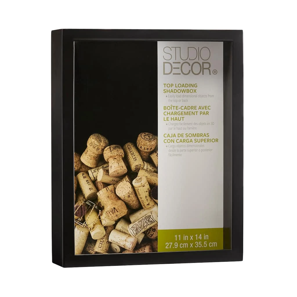 Wholesale β Black Top-Loading Shadow Box, 11" x 14" By Studio Décor® by Studio Decor π 1 Wholesale β Black Top-Loading Shadow Box, 11" x 14" By Studio Décor® by Studio Decor π