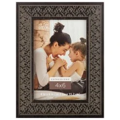 Cheap 🛒 Black Moroccan 4" x 6" Frame, Expressions™ by Studio Décor® by Studio Decor ⭐