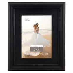 Best Sale ✨ Black Frieze 5" x 7" Frame, Expressions™ by Studio Décor® by Studio Decor 👏