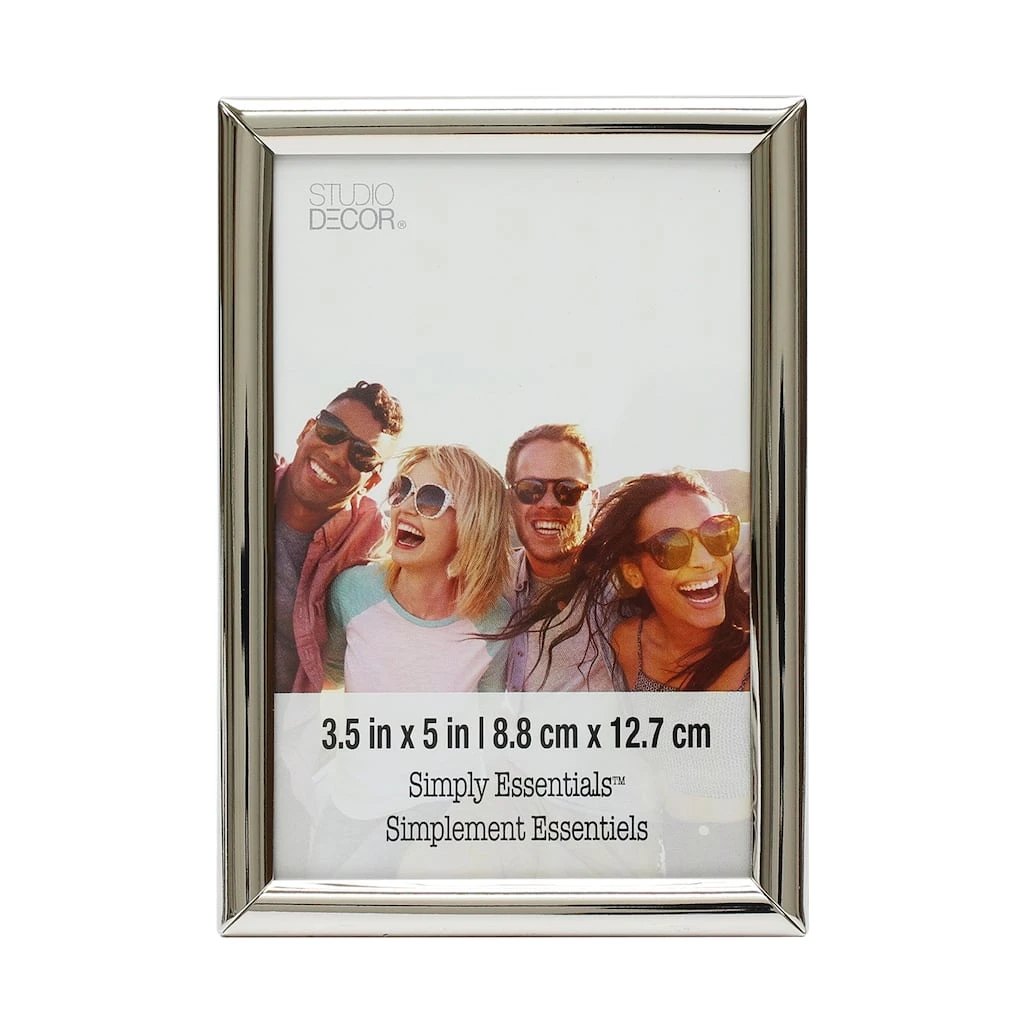 Best Pirce β€οΈ 12 Pack: Silver Curved Profile 3.5" x 5" Frame, Simply Essentials™ by Studio Décor® by Studio Decor π 1 Best Pirce β€οΈ 12 Pack: Silver Curved Profile 3.5" x 5" Frame, Simply Essentials™ by Studio Décor® by Studio Decor π