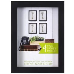 Flash Sale 🔥 4-Pack Black Shadow Box, 5" x 7" By Studio Décor® by Studio Decor ⭐