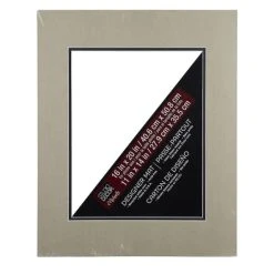 Outlet 🛒 16" x 20" Double Mat By Studio Décor®, 11" x 14" Opening by Studio Decor 🧨 -Studio Decor shop 10248121 01