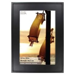 Best Pirce 🔔 Black Hampton Frame, Home Collection By Studio Décor® by Studio Decor 🔔