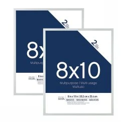 Top 10 π 2-Pack White Multipurpose Frames, 8" x 10", Basics By Studio Décor® by Studio Decor π