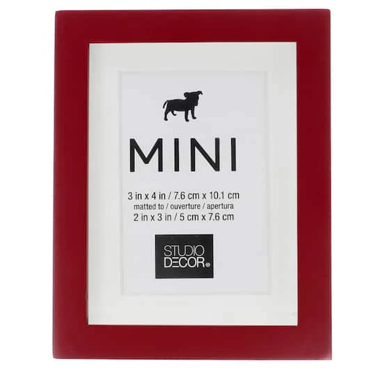 Budget ✔️ 24 Pack: 2" x 3" Mini Frame with Mat by Studio Décor® by Studio Decor ✨ 4 Budget ✔️ 24 Pack: 2" x 3" Mini Frame with Mat by Studio Décor® by Studio Decor ✨ - Image 4