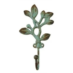Deals 🎉 Sage Leaf Pewter Hook by Studio Décor® by Studio Decor 🔥