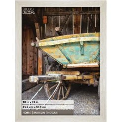 Wholesale ⌛ 6 Pack: Distressed White Frame, 18" x 24", Home Collection By Studio Décor® by Studio Decor 💯