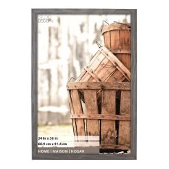 Deals 🎉 6 Pack: Gray 24" x 36" Barnwood Frame, Home Collection by Studio Décor® by Studio Decor 🛒