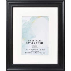 Top 10 β Black Frame With Mat, Lifestyles™ by Studio Décor® by Studio Decor π