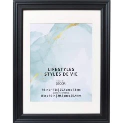 Hot Sale π Black Frame With Mat, Lifestyles™ by Studio Décor® by Studio Decor π