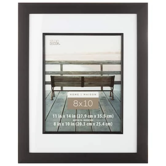 Top 10 ⌛ Black Studio Frame with Mat, Home Collection by Studio Décor® by Studio Decor ⌛ 2 Top 10 ⌛ Black Studio Frame with Mat, Home Collection by Studio Décor® by Studio Decor ⌛ - Image 2