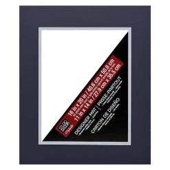 Outlet 🛒 16" x 20" Double Mat By Studio Décor®, 11" x 14" Opening by Studio Decor 🧨 -Studio Decor shop 10349520