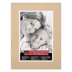 Brand new 🎉 18" x 24" Double Mat By Studio Décor®, 12" X 18" Opening by Studio Decor 😀