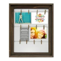 Wholesale 🥰 8 Pack: Gray Wash 19" x 23" Collage Clip Frame by Studio Décor® by Studio Decor ✨