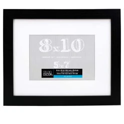 Buy βοΈ Black Belmont Frame With Mat by Studio Décor® by Studio Decor π₯