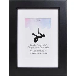 Brand new β¨ 12 Pack: Black Flat 5" x 7" Frame with Mat, Simply Essentials™ by Studio Décor® by Studio Decor π