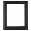 Coupon ⭐ Black Open Back Frame With Brown Wash, 16" x 20" by Studio Décor® by Studio Decor 🎉