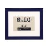 Budget ⌛ Navy Belmont Frame With Mat By Studio Décor® by Studio Decor ✨