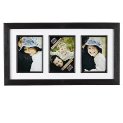 Buy ⭐ 12 Pack: 3 Opening Black Studio 5" x 7" Collage Frame with Mat, Portrait Collection by Studio Décor® by Studio Decor 🥰