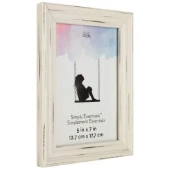 Promo 🔔 Distressed White Frame, Simply Essentials™ by Studio Décor® by Studio Decor 🎁 -Studio Decor shop 10413876 8