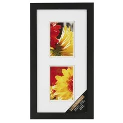 Flash Sale ✨ 8 Pack: 2 Opening Black 5" x 7" Frame with Double Mat, Gallery by Studio Décor® by Studio Decor ✔️