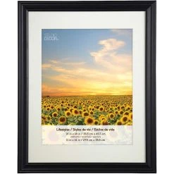 Best deal π₯° 2 Black Frames With Mat, 11" x 14", Lifestyles By Studio Décor® by Studio Decor π