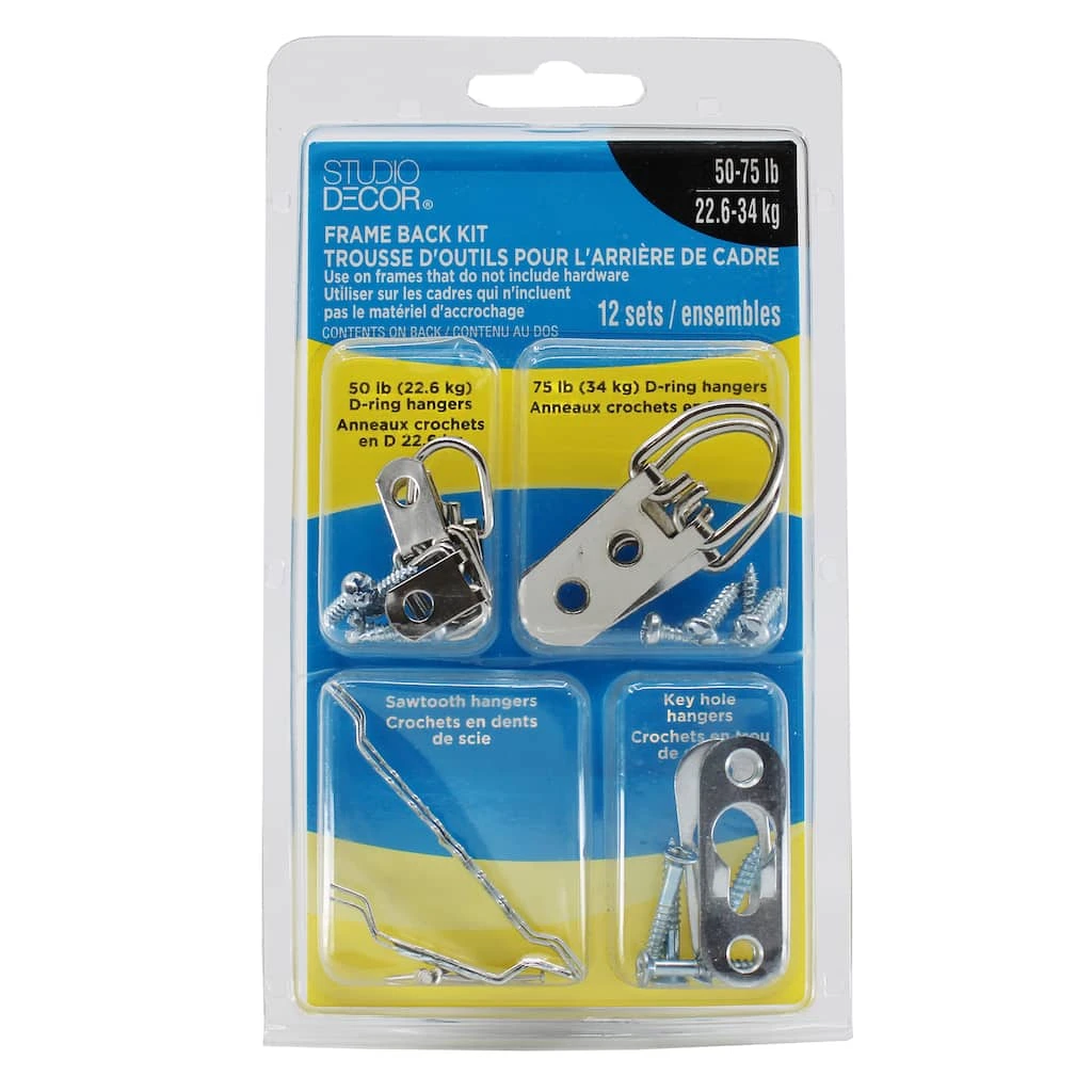 Budget 🥰 24 Pack: Frame Back Kit by Studio Décor® by Studio Decor ✨ 1 Budget 🥰 24 Pack: Frame Back Kit by Studio Décor® by Studio Decor ✨